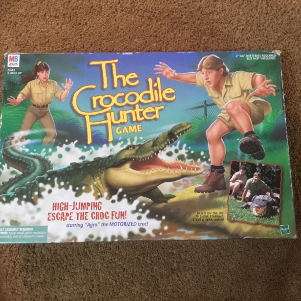 The Crocodile Hunter Game (1999) Motorized Croc “Agro” - Picture 16 of 16